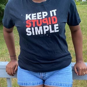 💢 Keep It Stupid Simple T-Shirt 💢